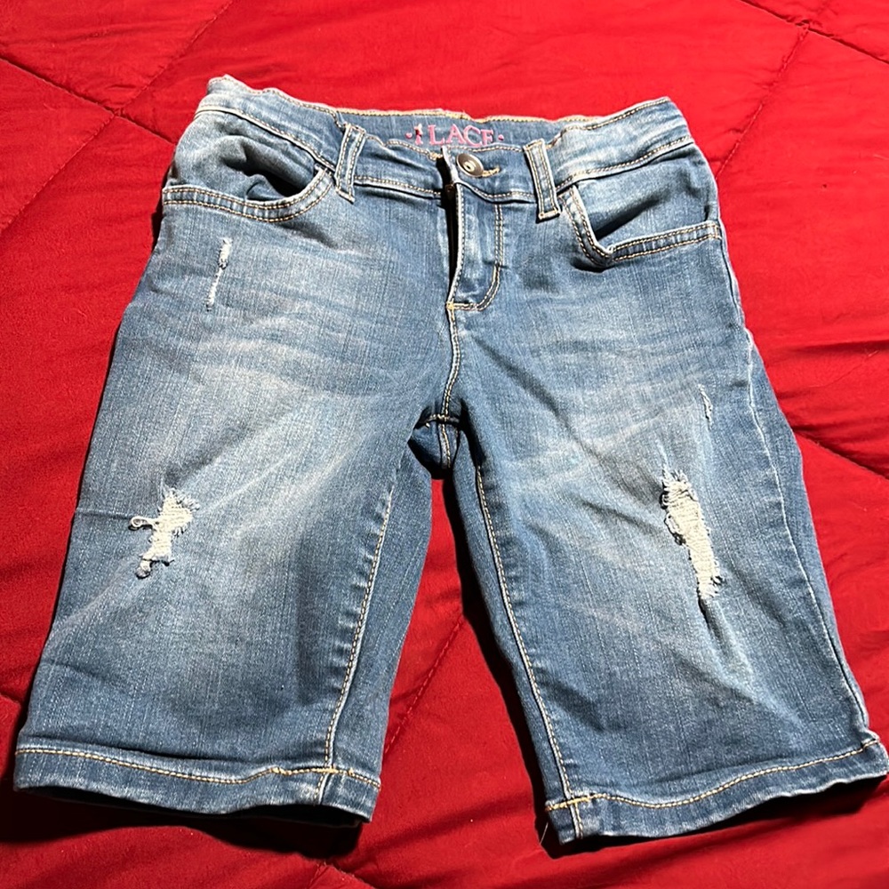 Children’s place Jean shorts. Size 8